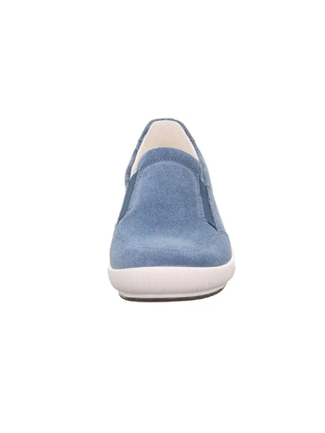 Leder-Slipper "Tanaro 5.0" in Blau>Legero Outlet