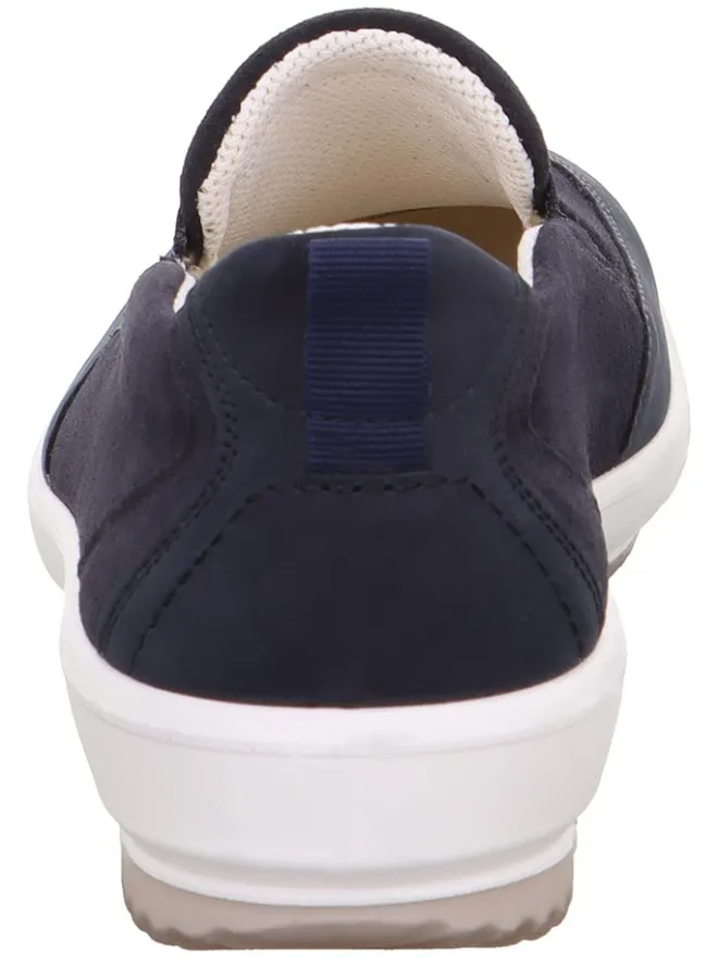 Legero Halbschuhe^Leder-Slipper "Tanaro 5.0" in Dunkelblau