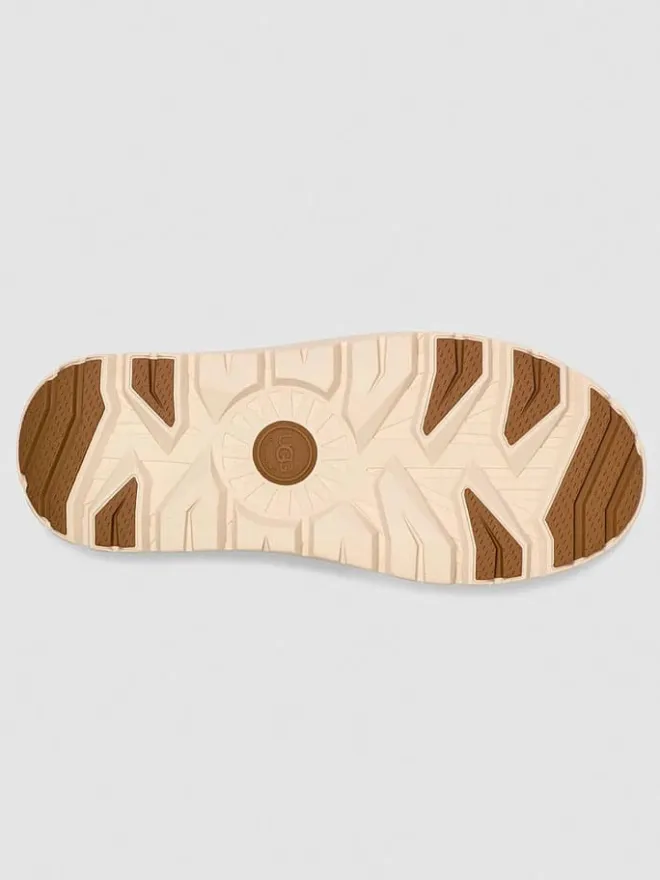 Leder-Slipper "Tasman Weather" in Hellbraun/ Creme>UGG Best