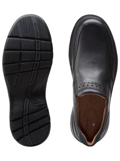 Clarks Halbschuhe^Leder-Slipper 