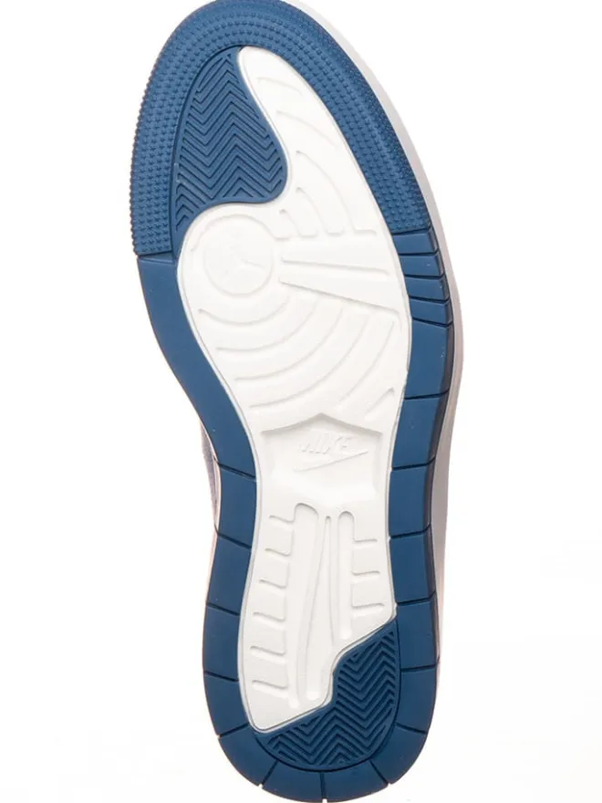 Leder-Sneaker ''1 Elevate Low'' in Weiß/ Blau>Air Jordan