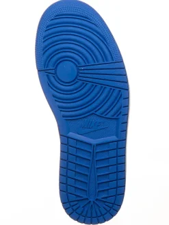 Leder-Sneaker ''1 Retro High'' in Gelb/ Blau><noscript><img width=