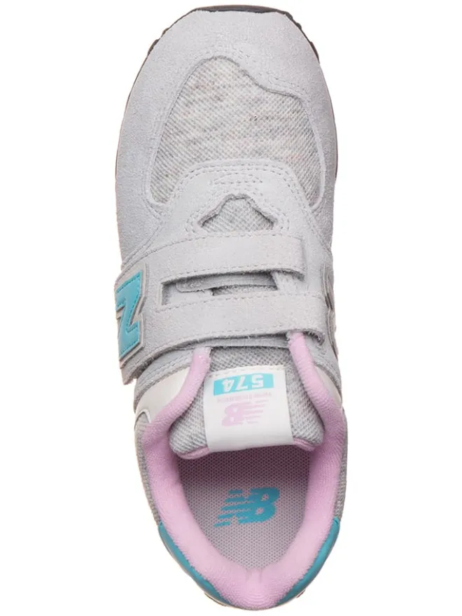 New Balance Sneakers^Leder-Sneakers "574" in Grau