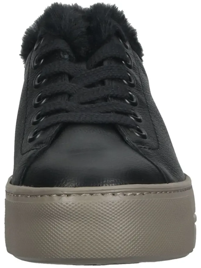 Leder-Sneakers in Schwarz>Paul Green Discount