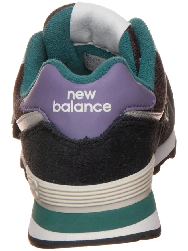 New Balance Sneakers^Leder-Sneakers "574" in Schwarz