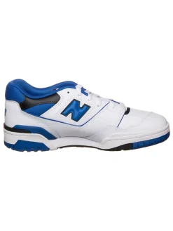 Leder-Sneakers "550" in Weiß/ Blau>New Balance Online