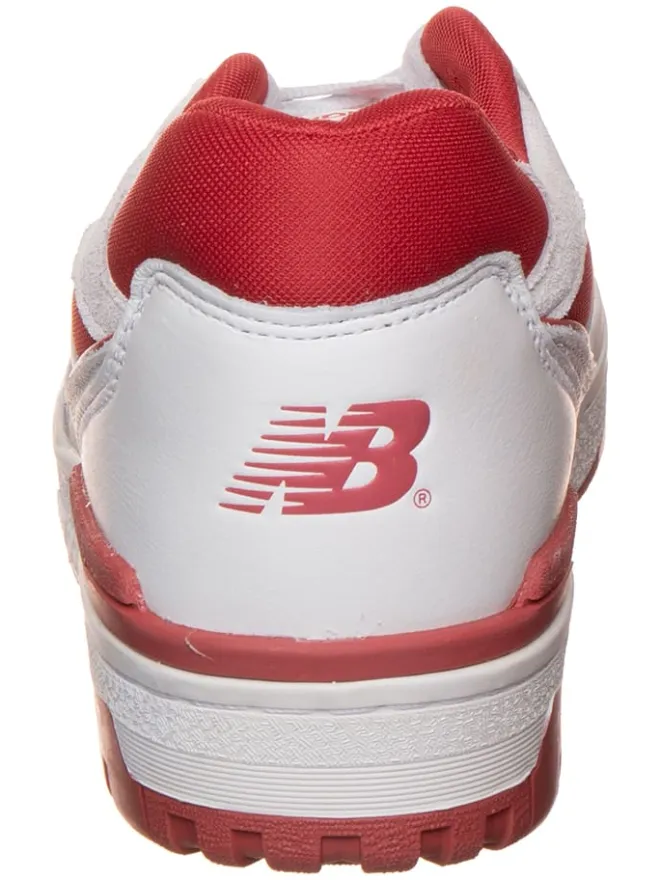New Balance Sneakers|Sneakers^Leder-Sneakers "550" in Weiß/ Rot