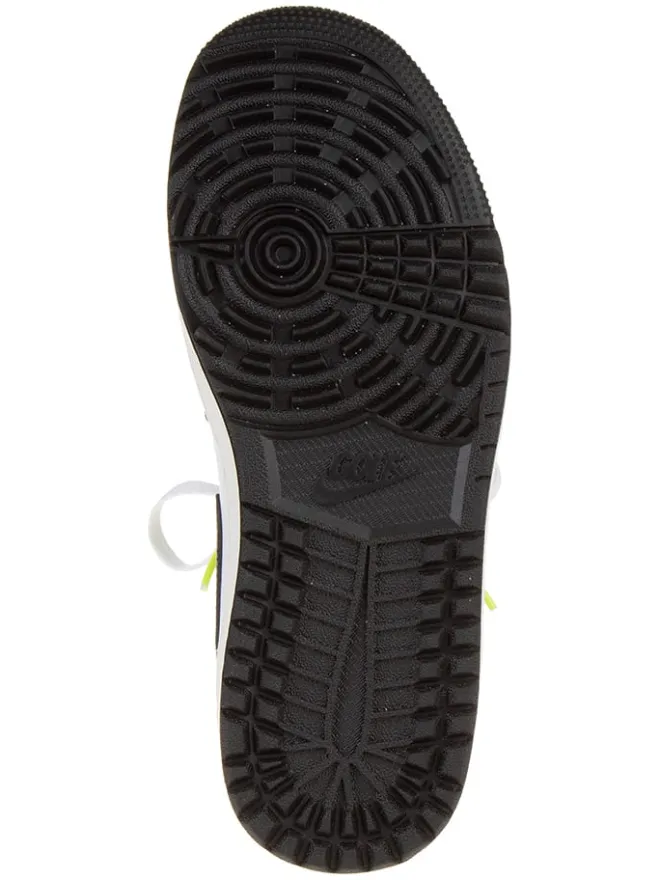 Leder-Sneakers "1 Retro High Golf" in Gelb/ Schwarz/ Weiß>Nike Best