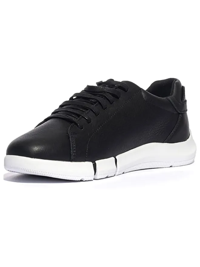 Geox Sneakers^Leder-Sneakers "Adacter" in Schwarz