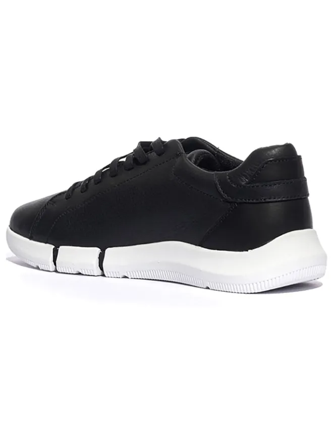 Geox Sneakers^Leder-Sneakers "Adacter" in Schwarz