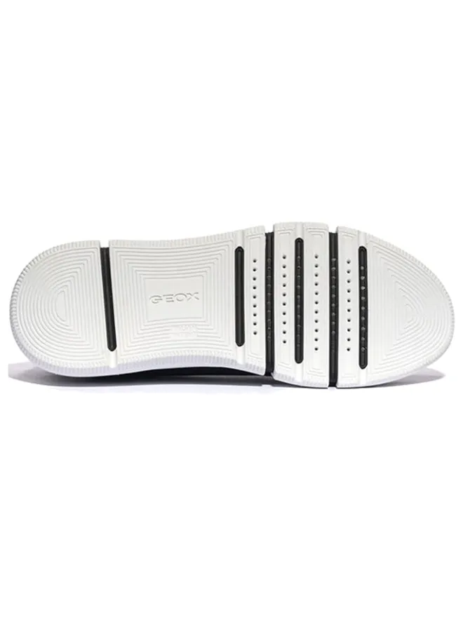 Geox Sneakers^Leder-Sneakers "Adacter" in Schwarz