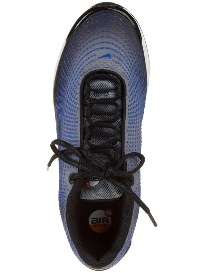 Nike Sneakers^Leder-Sneakers "Air Max Dn" in Schwarz/ Blau