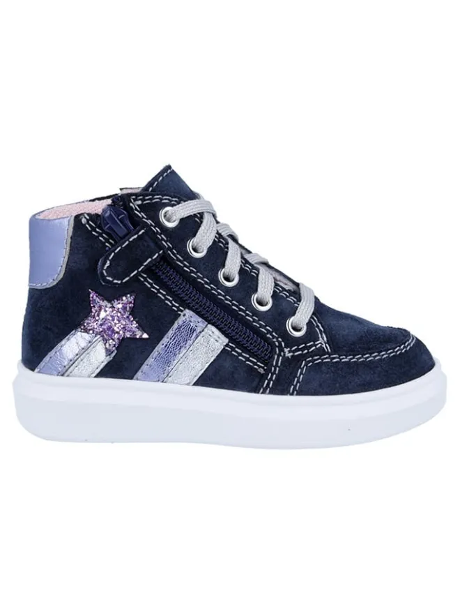 Leder-Sneakers "Alessa" in Dunkelblau>Richter Shoes Online