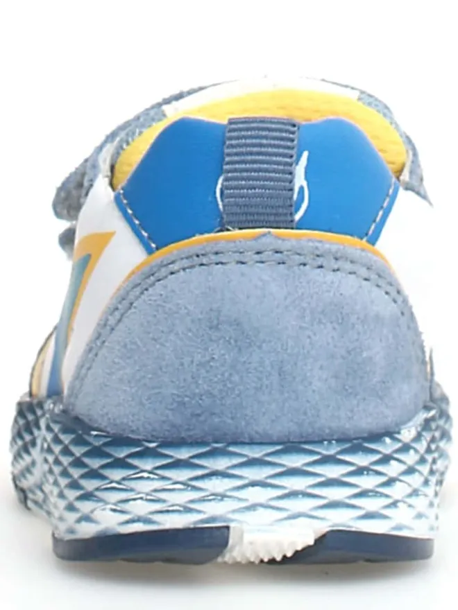 Naturino Sneakers^Leder-Sneakers "Althidon" in Blau/ Weiß