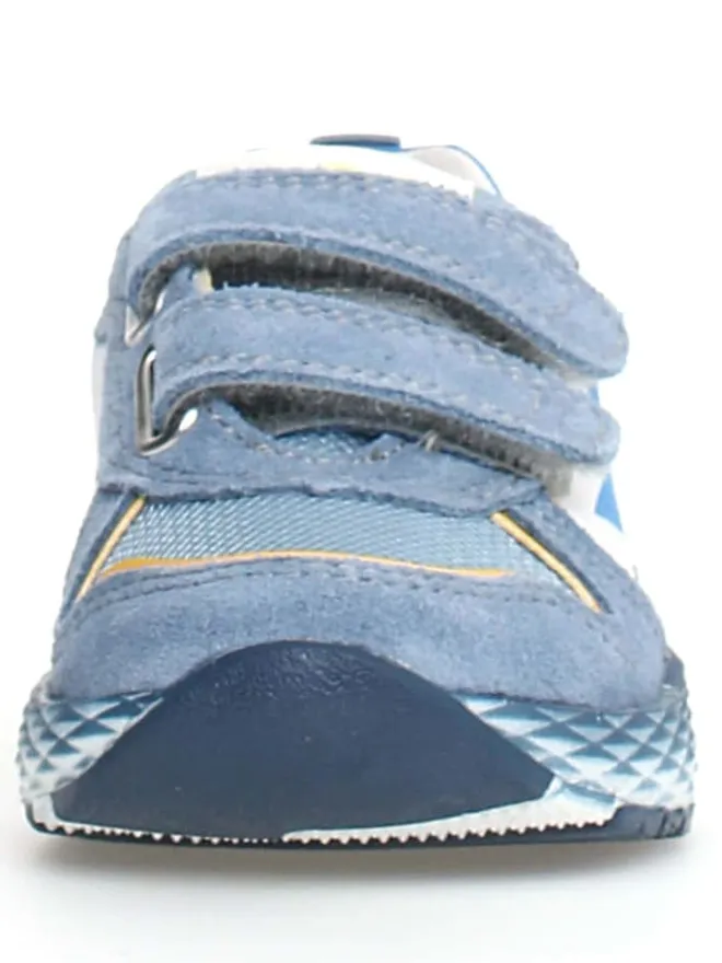 Naturino Sneakers^Leder-Sneakers "Althidon" in Blau/ Weiß