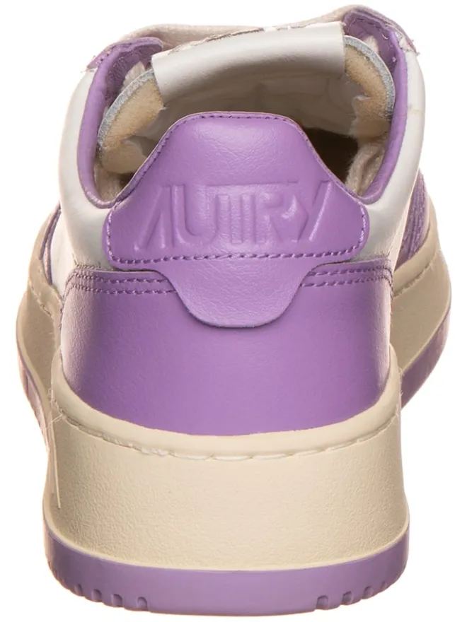 Leder-Sneakers "" in Lila/ Weiß>AUTRY Outlet