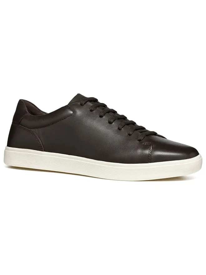 Geox Sneakers^Leder-Sneakers "Avola" in Schwarz