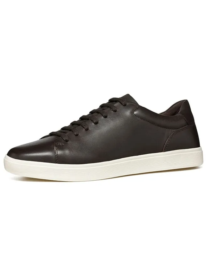 Geox Sneakers^Leder-Sneakers "Avola" in Schwarz