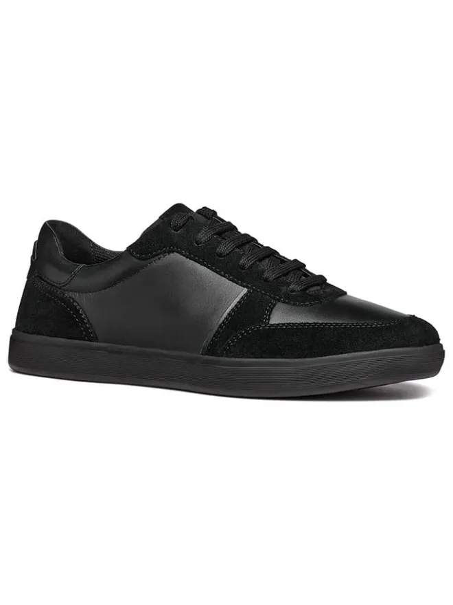 Leder-Sneakers "Avola" in Schwarz>Geox Hot