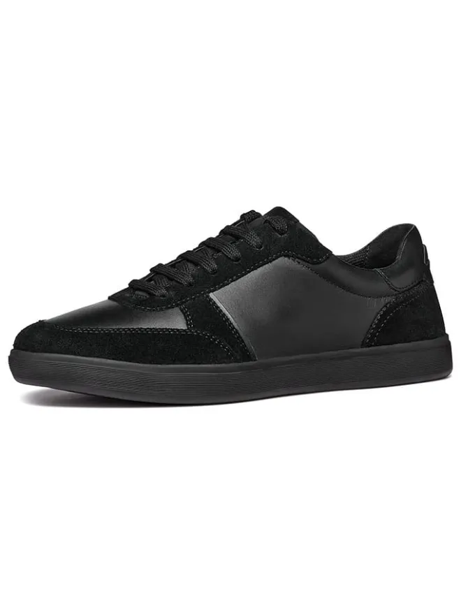 Leder-Sneakers "Avola" in Schwarz>Geox Hot