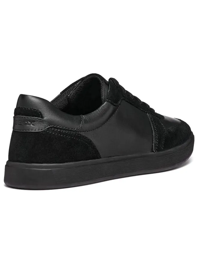 Leder-Sneakers "Avola" in Schwarz>Geox Hot