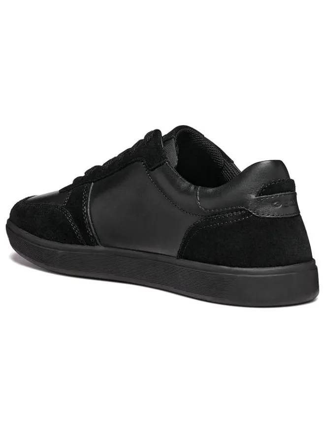 Leder-Sneakers "Avola" in Schwarz>Geox Hot