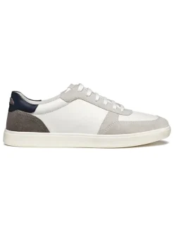 Leder-Sneakers "Avola" in Weiß/ Grau>Geox Sale