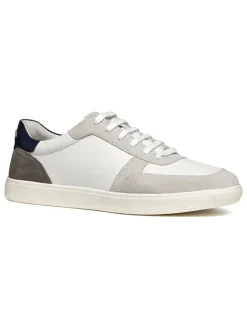 Leder-Sneakers "Avola" in Weiß/ Grau>Geox Sale