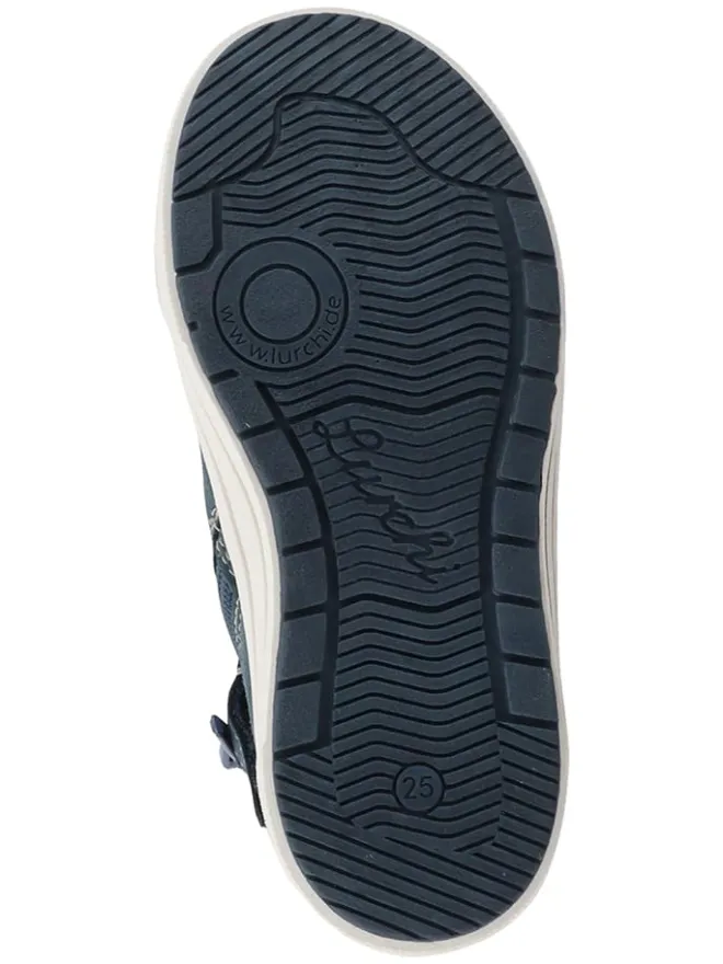 Lurchi Sneakers·Sneakers High^Leder-Sneakers "Benia" in Dunkelblau/ Bunt