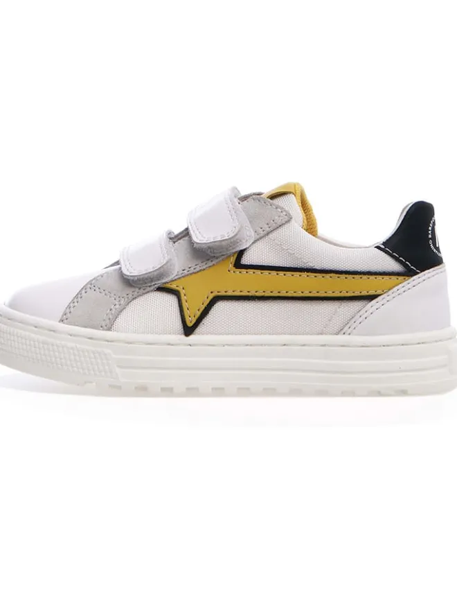 Leder-Sneakers "Blitz" in Weiß>Naturino Best
