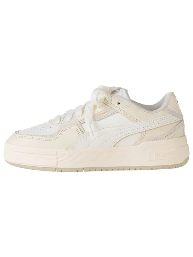 Leder-Sneakers "Ca Pro Ripple Earth" in Creme>Puma Hot