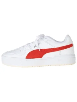 Puma Sneakers^Leder-Sneakers "Ca Pro Suede" in Weiß/ Rot