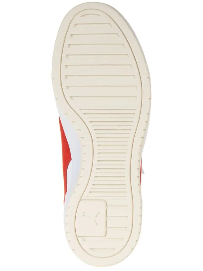Puma Sneakers^Leder-Sneakers "Ca Pro Suede" in Weiß/ Rot