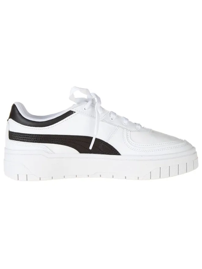 Puma Sneakers^Leder-Sneakers "Cali Dream V2" in Weiß/ Schwarz