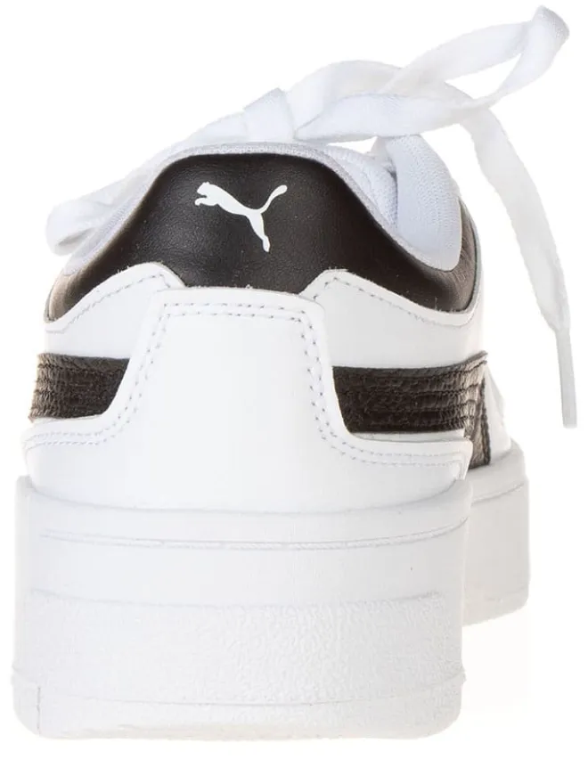 Puma Sneakers^Leder-Sneakers "Cali Dream V2" in Weiß/ Schwarz