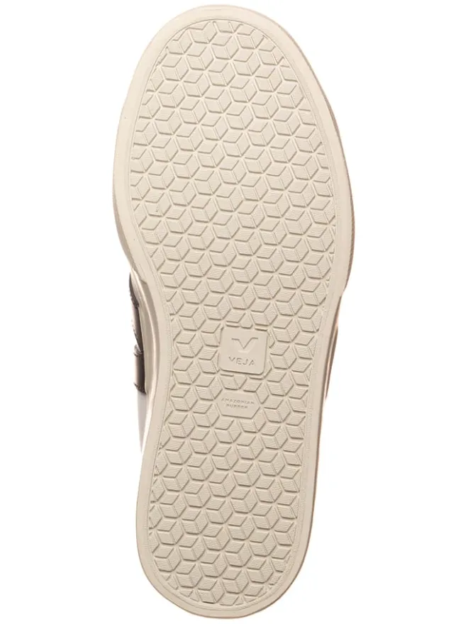 Leder-Sneakers "Campo" in Weiß/ Schwarz>Veja Sale