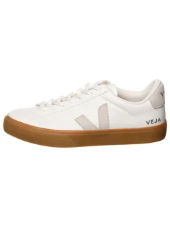 Veja Sneakers^Leder-Sneakers "Campo" in Weiß/ Beige