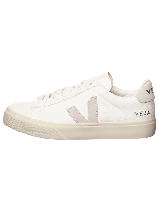Veja Sneakers^Leder-Sneakers "Campo" in Weiß/ Creme
