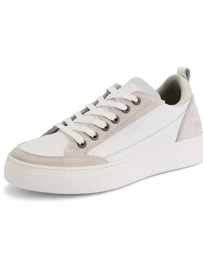 TRAVELIN' Sneakers^Leder-Sneakers "Caris" in Weiß/ Beige