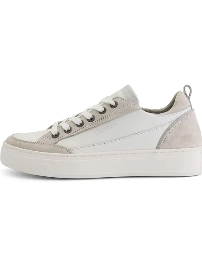 TRAVELIN' Sneakers^Leder-Sneakers "Caris" in Weiß/ Beige