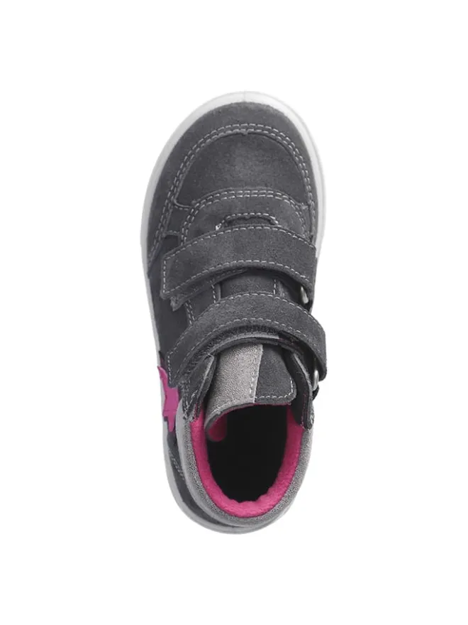 Ricosta Sneakers·Sneakers High^Leder-Sneakers "Caty-S" in Grau