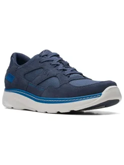 Leder-Sneakers "Chart Lite" in Dunkelblau>Clarks Hot