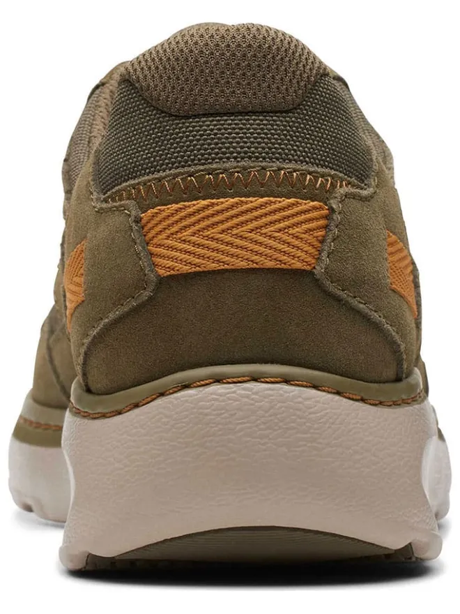 Leder-Sneakers "Chart Lite" in Oliv>Clarks Online