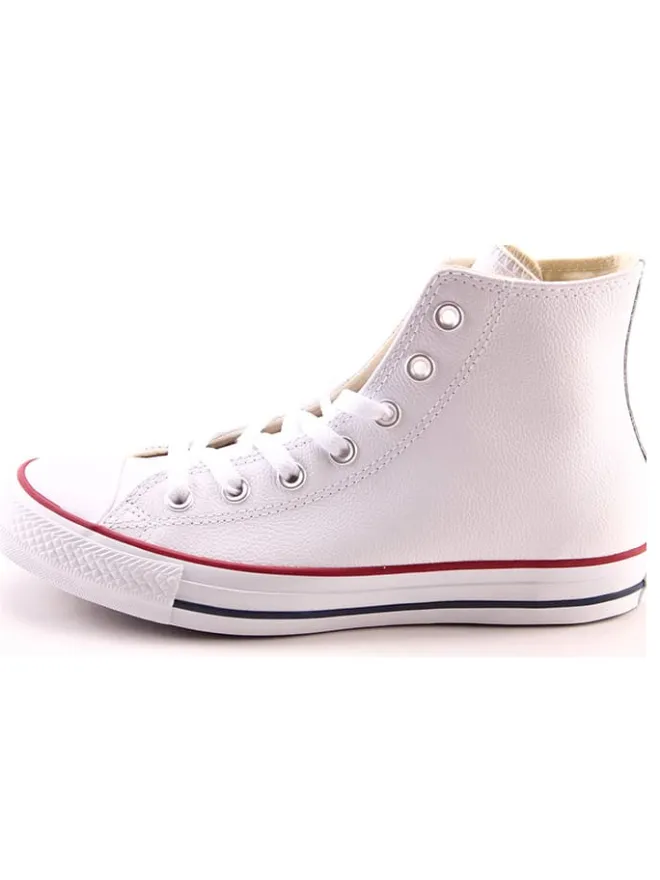 Leder-Sneakers "Chuck Taylor All Star" in Weiß>Converse New