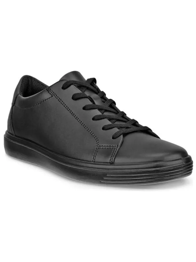 Leder-Sneakers "Classic" in Schwarz>Ecco