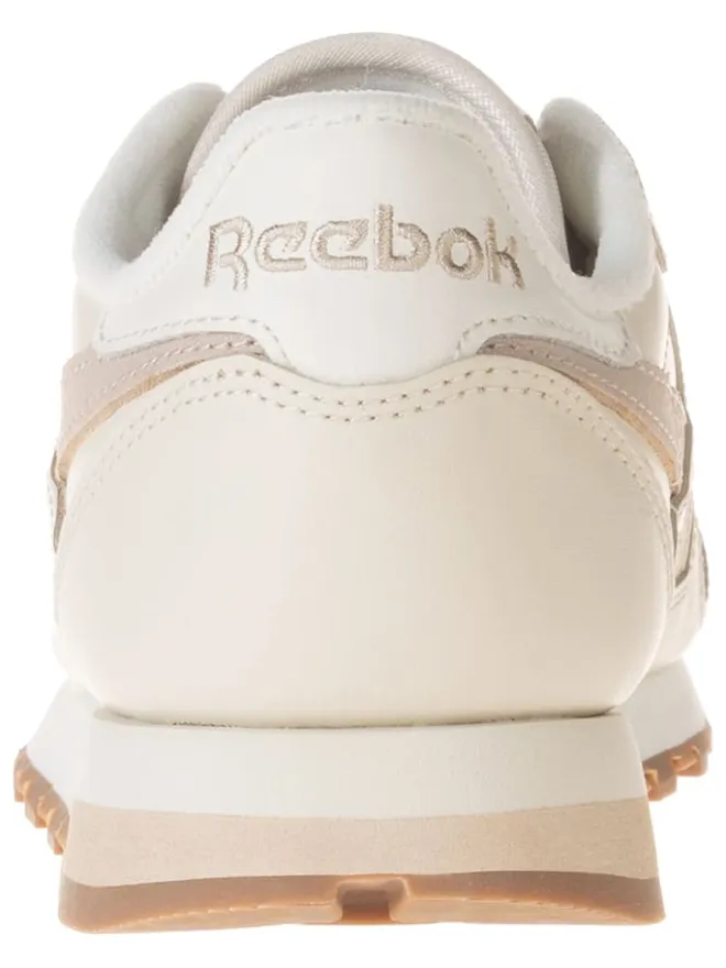 Leder-Sneakers "Classic Leather" in Beige>Reebok Hot