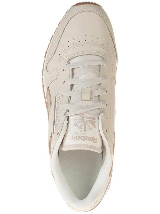Leder-Sneakers "Classic Leather" in Beige>Reebok Hot