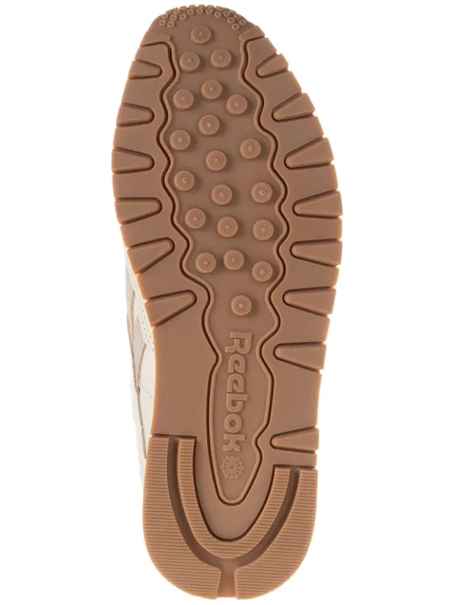 Leder-Sneakers "Classic Leather" in Beige>Reebok Hot
