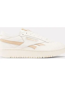 Leder-Sneakers "Club C Double Revenge" in Creme>Reebok New