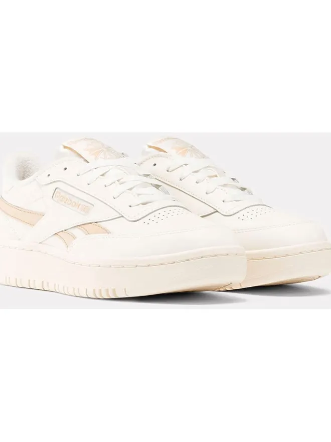 Leder-Sneakers "Club C Double Revenge" in Creme>Reebok New